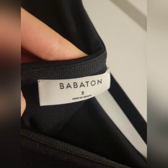 Aritzia Babaton Ruslan Dress/Size2/Black - Picture 5 of 5